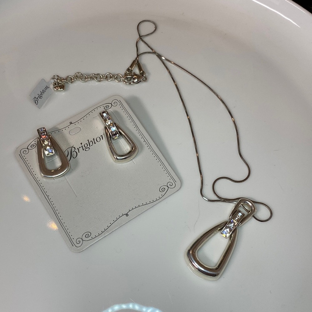 BRIGHTON SPECTRUM EARRING & NECKLACE SET